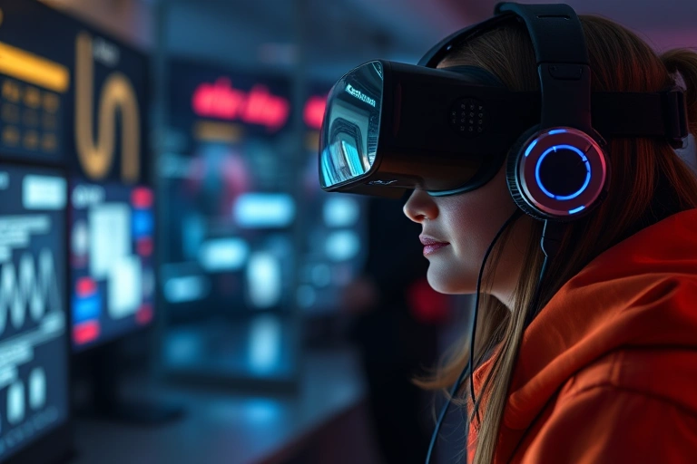 Conceitos visuais relacionados a Realidade Aumentada e Virtual: A Evolução das Experiências Imersivas em 2025