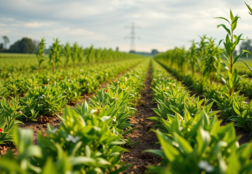 Representação visual: Inovações tecnológicas que impulsionam a prática da agricultura sintrópica em 2025